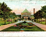 Vtg Postcard 1907 UDB Conservatory In Douglas Park - Chicago, Illinois - $5.89