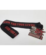 Run For Your Lives INFECTED 2013 Participation Medal Marathon Run Lanyar... - €6,90 EUR