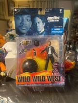 Wild Wild West Movie James West With Demolition Pool Bal Will Smith Figure Sealed - £20.87 GBP