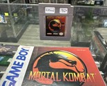 Mortal Kombat + Manual (Nintendo Game Boy, 1993) Authentic GB Tested! - $29.17
