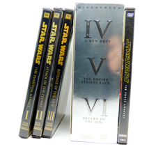 Star Wars I-VI + Force Awakens Widescreen 11 Discs DVD Box Set Complete ... - $665.01 MXN