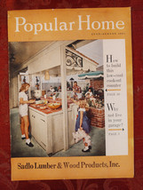 Popular Home Magazine July August 1961 Design Remodeling Architecture - £6.77 GBP