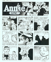 Little Orphan Annie Sunday Newspaper Comic Strip Original Art Andrew Pepoy - £232.58 GBP