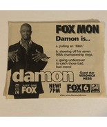 Damon Tv Series Print Ad Advertisement Vintage Damon Wayans TPA1 - £4.66 GBP