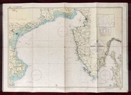 Nautical Chart Rijeka Venezia Croatia Italy Adriatic Sea Yugoslav Navy - £64.08 GBP