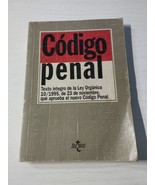 Penal Code Full Text Organic Law 10/1995 1995 - Spanish BOOK AM-
show or... - $26.58 CAD