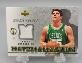 Wally Szczerbiak Celtics, 06-07 Upper Deck Rookie Debut Materialization #MT-WS - £4.07 GBP