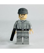 Lego Imperial Crew Minifigure Dark Bluish Gray Cap, Plain Arms 75055 - s... - $19.99