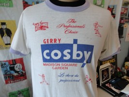 Vintage 80&#39;s Gerry Crosby Madison Square Garden New York Soft Thin T Shirt M - £31.57 GBP