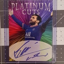 (2) Platinum Cuts Lionel Messi Kylian Mbappe Facsimile Auto Limited /1000 - $73.66