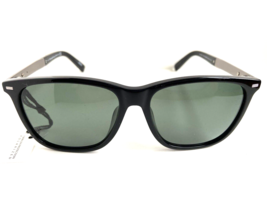 New Polarized Ermenegildo  Zegna EZ 0023F 01R 56mm Italy Black Men&#39;s Sun... - $149.99