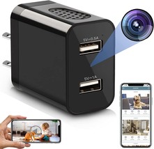 Spy Camera Wireless Hidden WiFi Charger Camera with Remote View - 1080P HD - £51.95 GBP