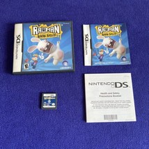 Rayman Raving Rabbids (Nintendo DS, 2007) NDS CIB Complete - Tested! - £16.58 GBP