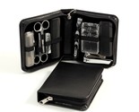 Bey Berk 11 Piece Travel Manicure / Shave Set in Black Leather Case - $63.95