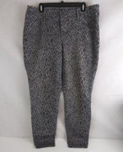 Torrid Denim Women&#39;s Black &amp; Gray Leopard Print Jeggings Size 18R - £12.94 GBP