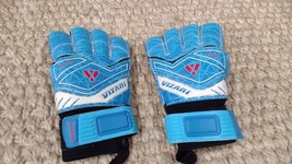 Vizari Replica F.P. Soccer Goalkeeper Gloves, Size-9, Blue - $459.35 MXN