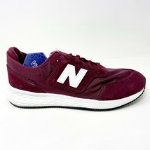 New Balance Fresh Foam X70 Burgundy White Black Mens Running Shoes MSX70CF - £43.22 GBP