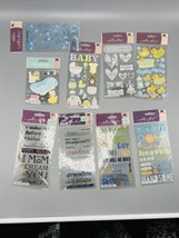 Stickers * Lot of 9 packs Sticko Mom Grand Baby Boy Bath Wedding Feet Hands - £8.09 GBP