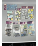 Stickers * Lot of 9 packs Sticko Mom Grand Baby Boy Bath Wedding Feet Hands - £8.08 GBP