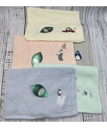 100% Cotton Kids Facial Towels Fingertip Towels for Bathroom Embroidered... - $11.63