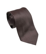 GIORGIO ARMANI Men&#39;s Silk Necktie ITALY Designer Geometric Pink/Gray Che... - $46.50