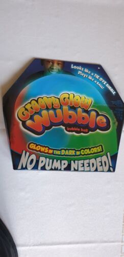 Groovy Glow Wubble Bubble Ball Glows in the Dark - $7.69