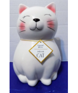 NEW Hazel &amp; Co. Decor Happy Cat Kitty Figurine Statue - $19.39