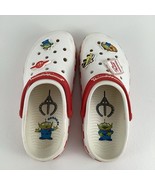 Disney Pixar Toy Story Crocs Pizza Planet Men Size 8 Women 10 Charms Sho... - $1,885.95 MXN