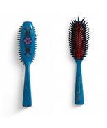 Vintage Scalpmaster Bright Blue 3000 France Floral Nylon Bristle Flower ... - $20.62 CAD