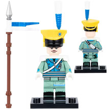 Bavarian Uhlan Napoleonic Wars Custom Printed Lego Moc Minifigure Bricks... - $3.50