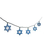 Hanukkah Star of David Light Set Christmas Lights String Jewish Chanukah... - £23.60 GBP
