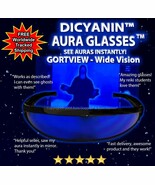 OFFICIAL DICYANIN WIDE AURA GLASSES hunting ghost paranormal evp reading psychic - $63.96