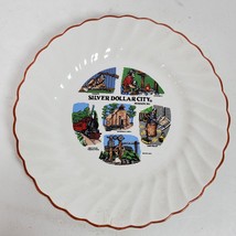 Vintage Silver Dollar City Missouri Collector Plate Ceramic 6 Inch - £12.74 GBP