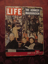 Life Magazine January 27 1961 Kennedy Inauguration Ann-Margret John Glenn - £5.41 GBP