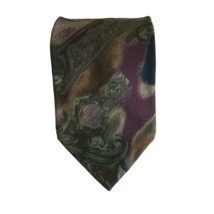 Bill Blass Vintage Silk Tie Abstract Multicolored Men Necktie 56x 3.75 - £9.52 GBP