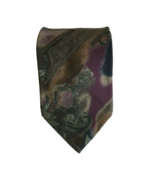 Bill Blass Vintage Silk Tie Abstract Multicolored Men Necktie 56x 3.75 - $16.82 CAD