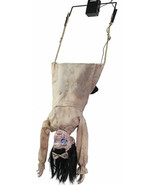 Halloween Animated SWINGING UPSIDE DOWN GIRL DOLL Haunted House Prop Dec... - £177.10 GBP