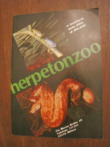 HERPETONZOO Milan City Reptile Brochure with Specialty Shops &#39;80-
show origin... - £10.71 GBP
