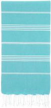 Turquoise Beach Towels, Turkish Beach Towel 39 x 70 Dry Sand Free Lightweight - £15.26 GBP