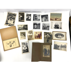 Antique Lot of 19 B&amp;W Sepia Photographs Bicycle Kids 1930&#39;s Estate Find OOAK - £21.23 GBP