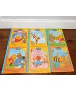 Disney&#39;s Out &amp; About With Pooh HC Book LOT 6 Grow and Learn Library 1,4,... - $14.84