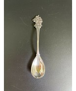 Vintage H. Hooykaas Dutch Silverplate Ornate Spoon w/ Peasants Finial - £15.71 GBP