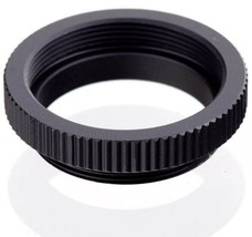 Macro Extension Tube C Mount Ring for 25mm 35mm 50mm CCTV Lenses Micro 4/3 black - £3.98 GBP