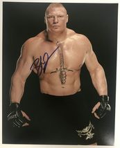 Brock Lesnar Signed Autographed Glossy 8x10 Photo - Lifetime COA - £79.67 GBP