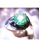 HAUNTED RING VERDANTRIA EMERALD CURRENT GLAMO... - $779.77
