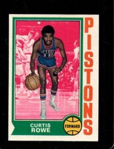 1974-75 Topps #22 Curtis Rowe Ex Pistons *X93858 - £1.92 GBP
