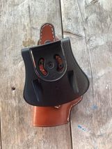 Fits Taurus G2C G2S PT111 Premium Leather Paddle Holster With Thumb Break image 6