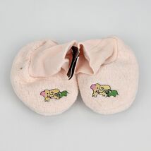 Baby Girl Vintage Carter's John Lennon Pink Fleece Slippers Booties Shoe... - $19.79