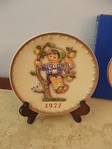 Vintage  Hummel 1977 Annual Plate  #270 West Germany NOS boy in pear tree - $84.15