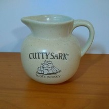 CUTTY SARK SCOTS WHISKEY NAUTICAL SHIP WATER JUG PITCHER BAR PUB 4&quot; - $10.40